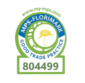 MPS-Florimark Good Trade Practice-logo met nummer 804499
