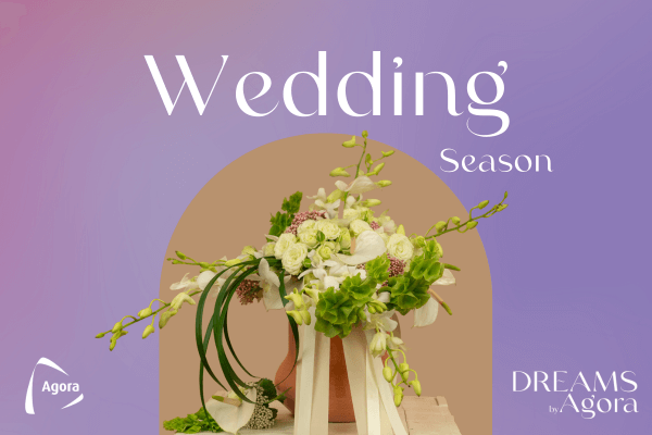 Wedding season bouquet - Agora Group